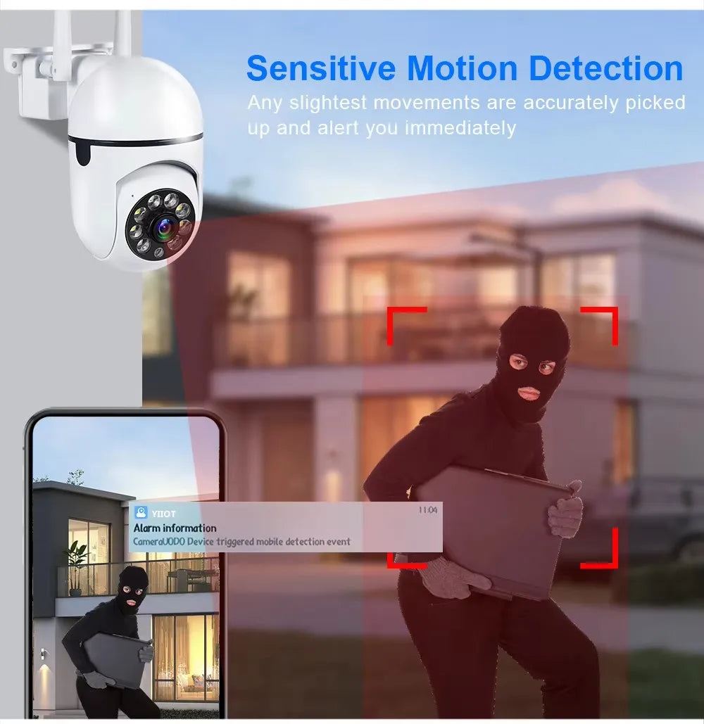 BrightSentinel™: 5MP WiFi Security Camera