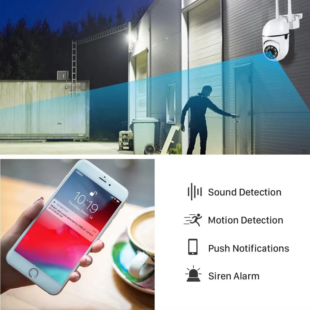 BrightSentinel™: 5MP WiFi Security Camera