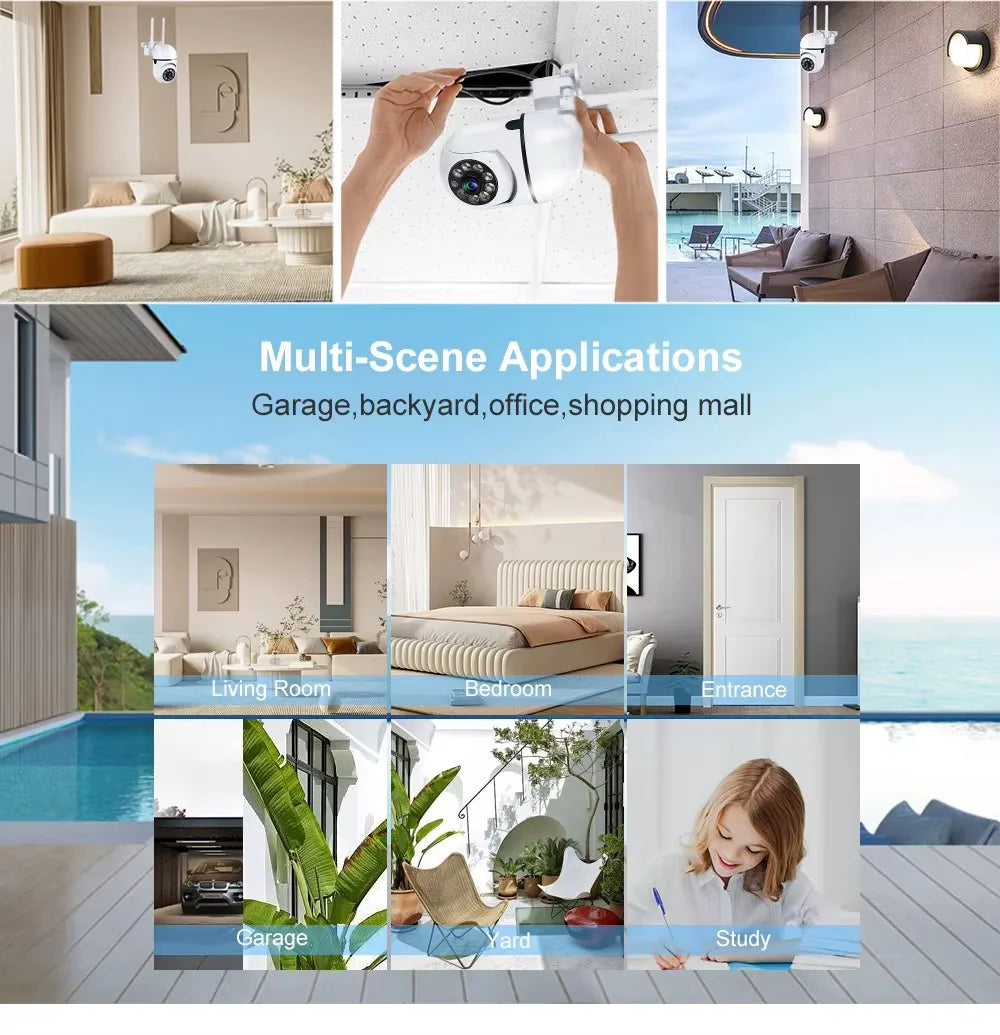 BrightSentinel™: 5MP WiFi Security Camera