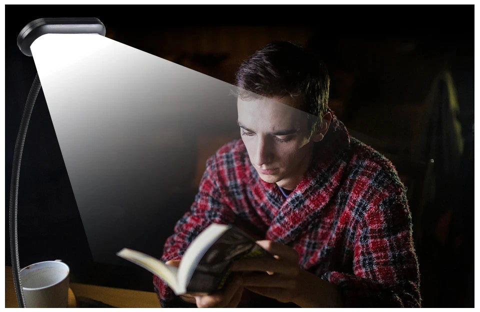 LumiClip™: Adjustable LED Book Lamp