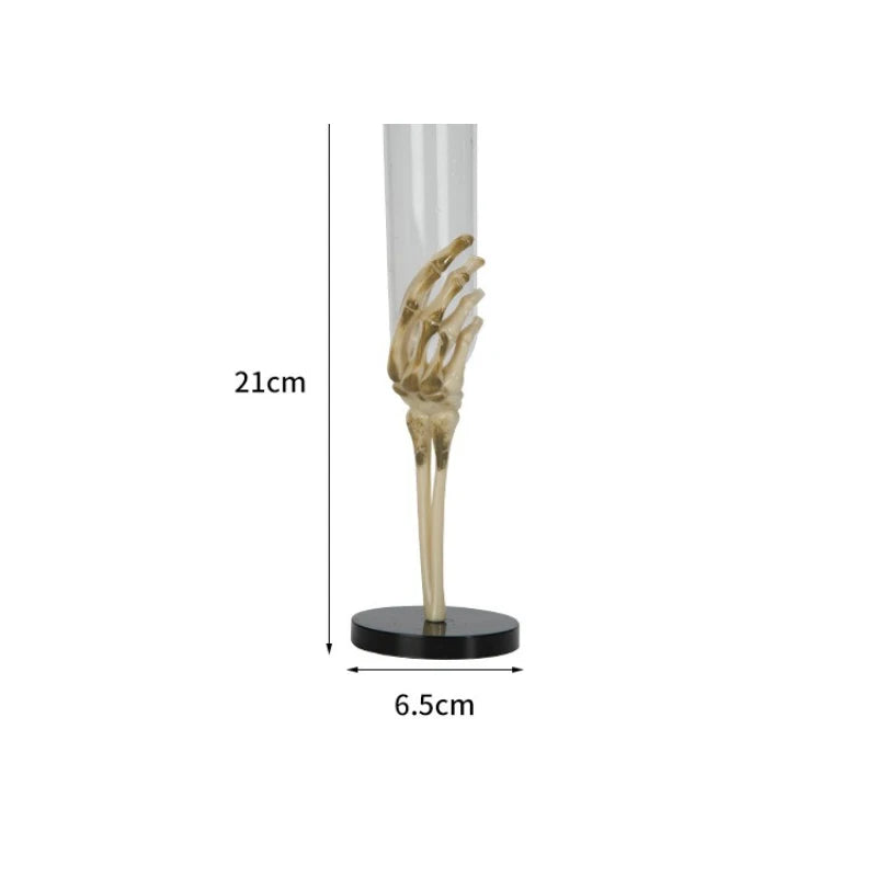 BoneChalice™: Halloween Skull Wine Glass