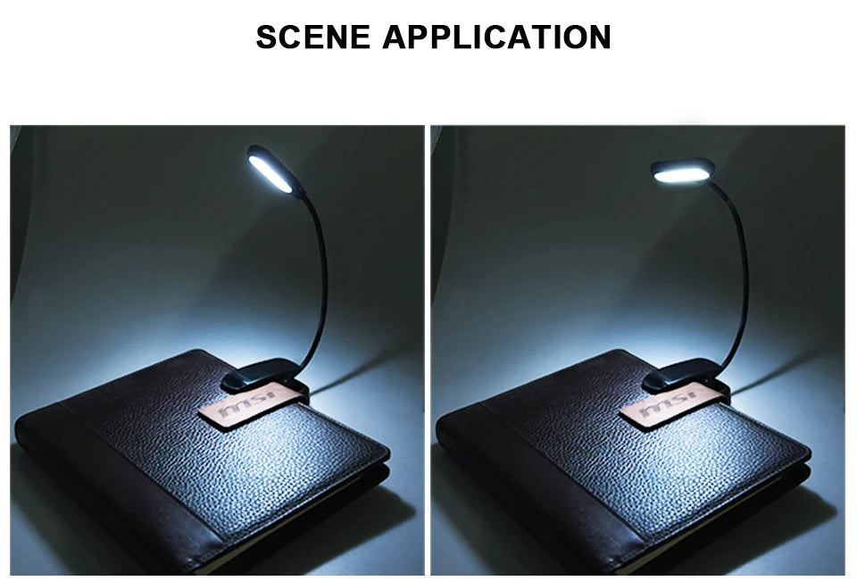 LumiClip™: Adjustable LED Book Lamp