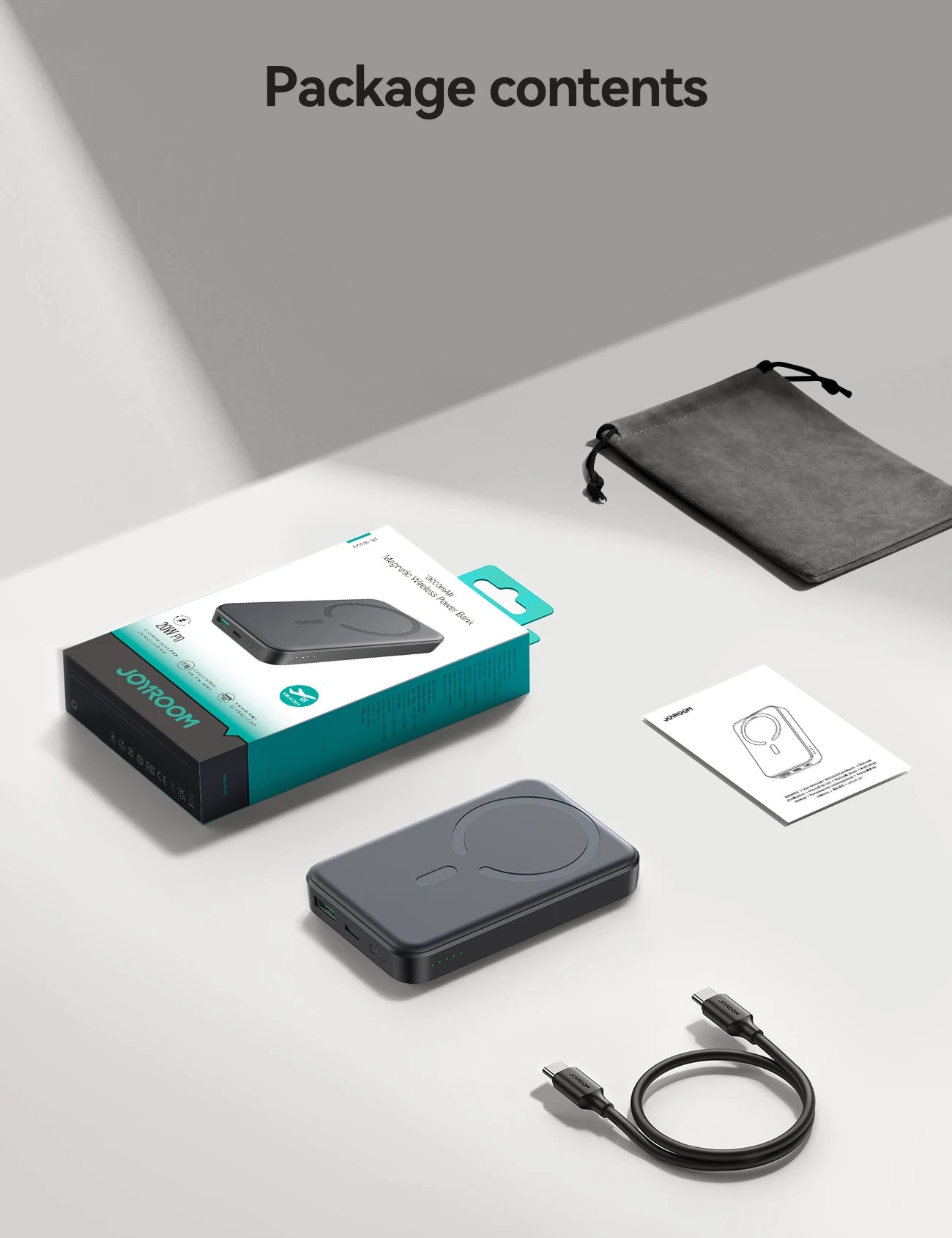 MagniCharge™: 20W Magnetic Power Bank