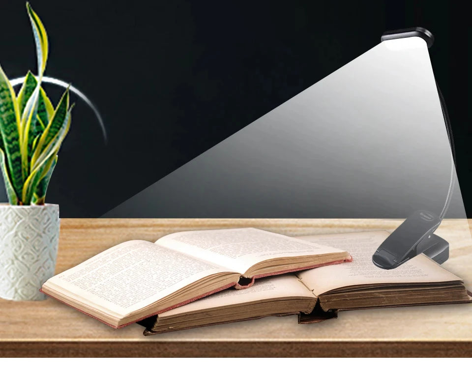 LumiClip™: Adjustable LED Book Lamp