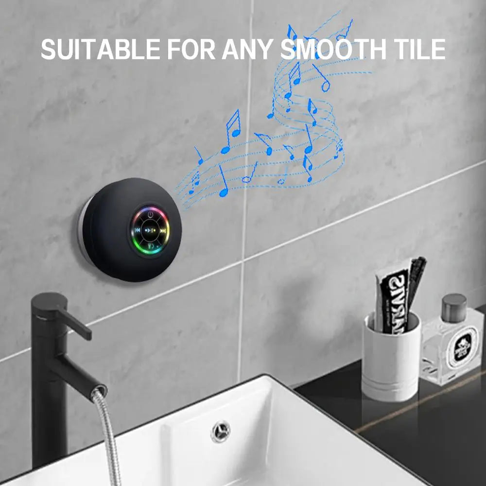 AquaBeats™: LED Waterproof Bluetooth Speaker