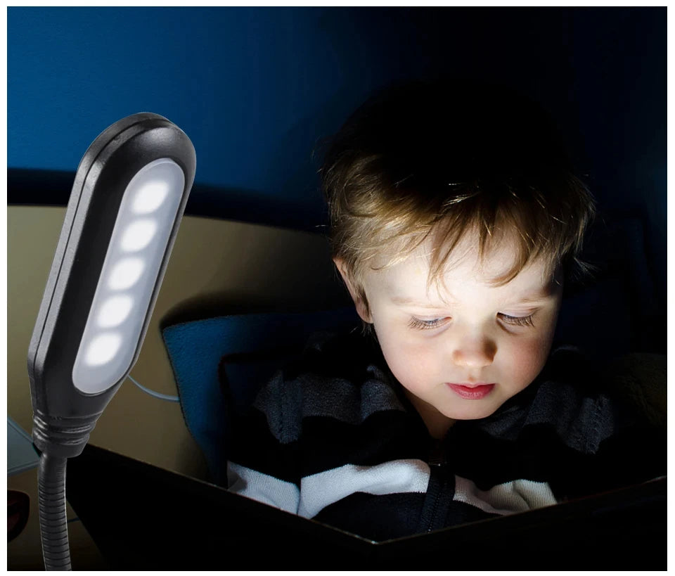 LumiClip™: Adjustable LED Book Lamp