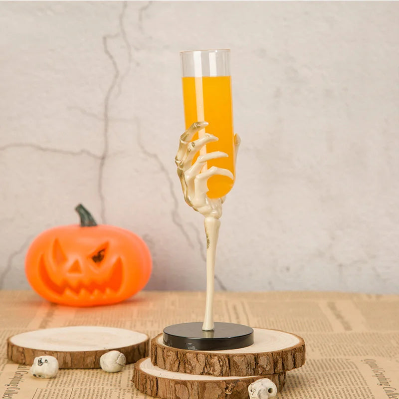 BoneChalice™: Halloween Skull Wine Glass