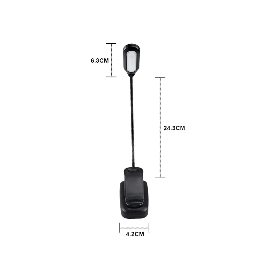 LumiClip™: Adjustable LED Book Lamp