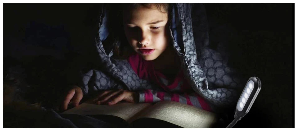 LumiClip™: Adjustable LED Book Lamp