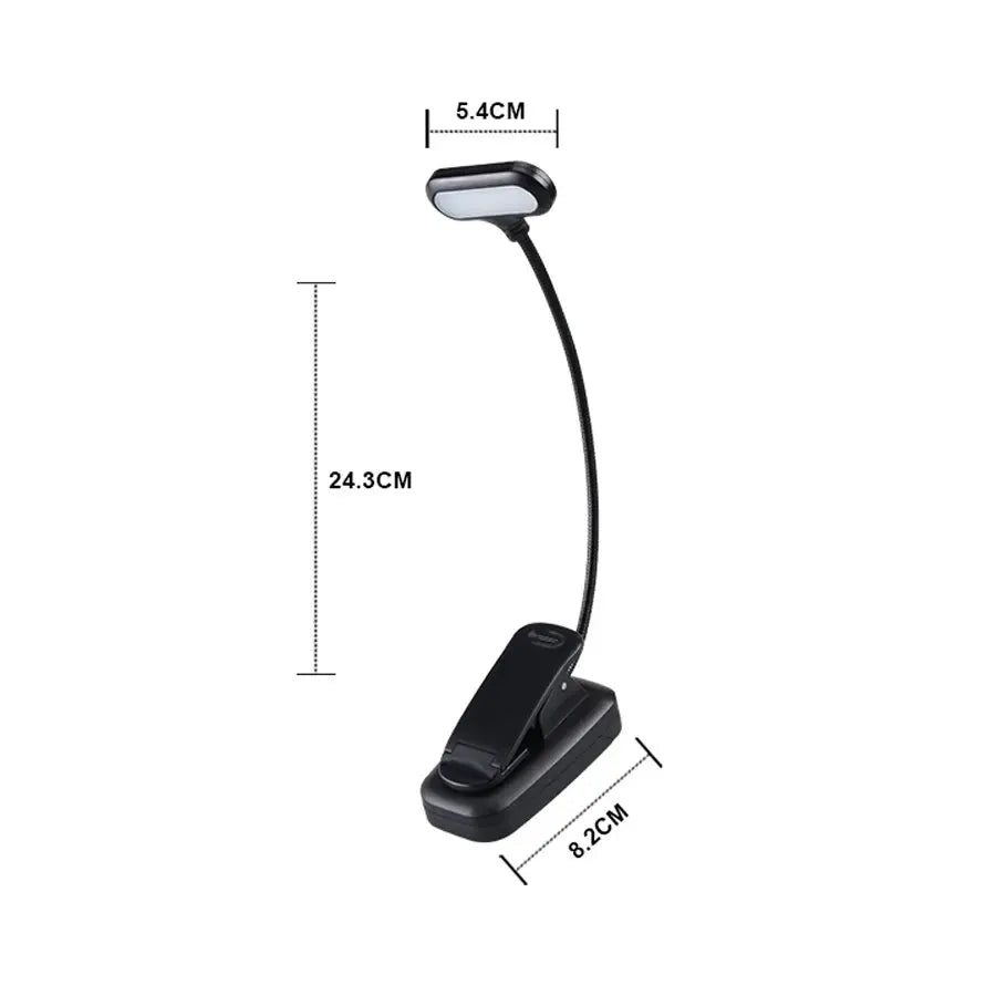 LumiClip™: Adjustable LED Book Lamp