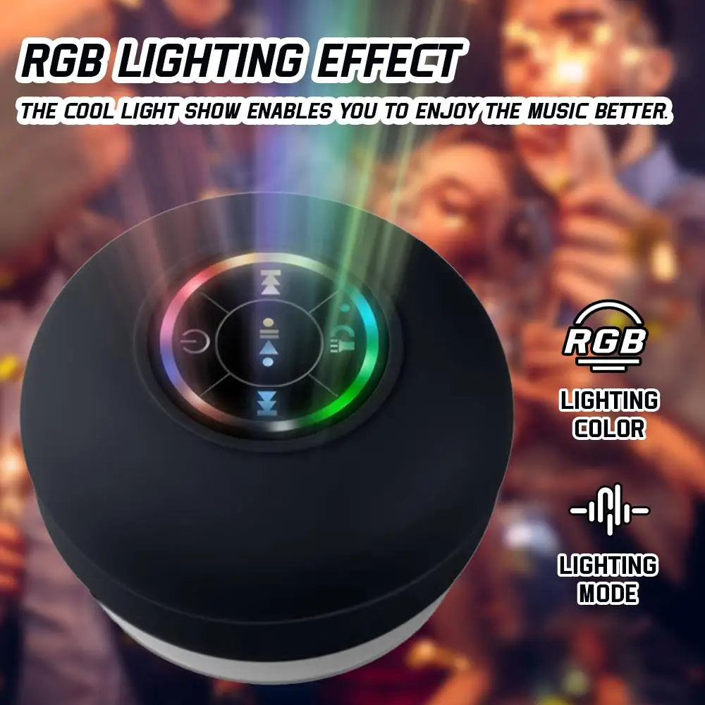 AquaBeats™: LED Waterproof Bluetooth Speaker