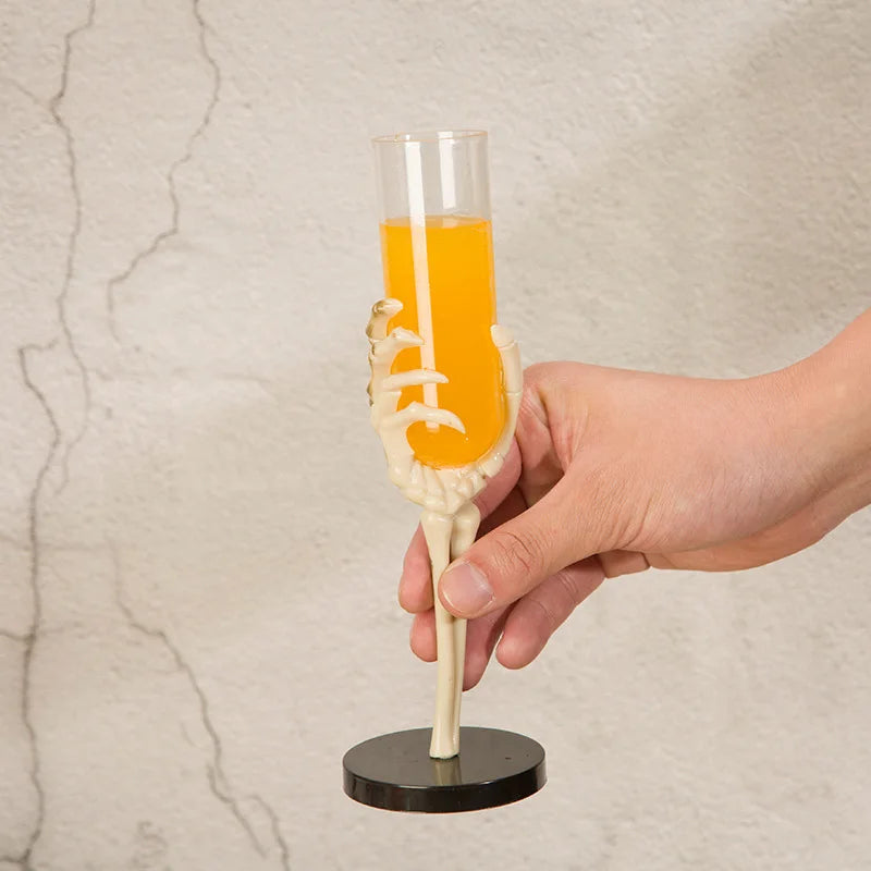 BoneChalice™: Halloween Skull Wine Glass