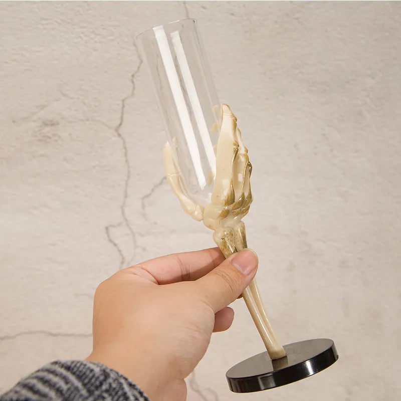 BoneChalice™: Halloween Skull Wine Glass