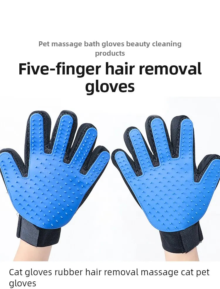 PawGleam™: Pet Grooming & Hair Removal Gloves