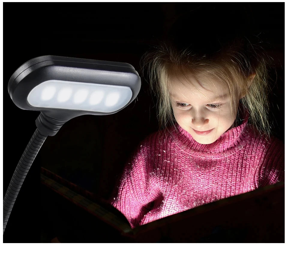 LumiClip™: Adjustable LED Book Lamp
