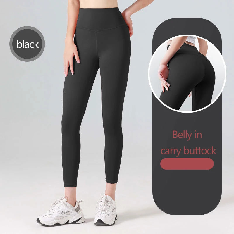 FlexAura™: High-Waisted Seamless Yoga Pants