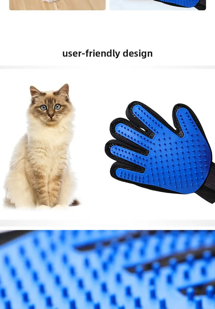 PawGleam™: Pet Grooming & Hair Removal Gloves