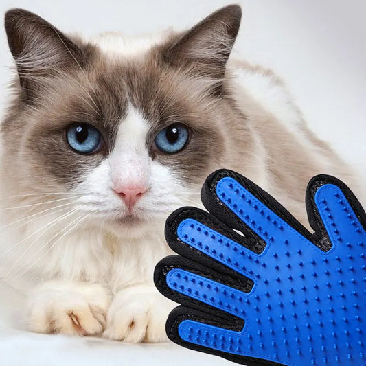 PawGleam™: Pet Grooming & Hair Removal Gloves