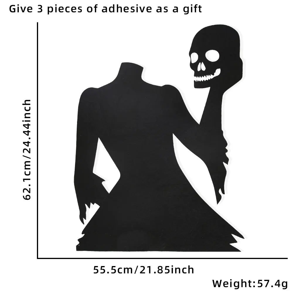 HexHaunt™: Halloween Window & Door Stickers