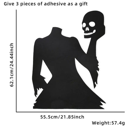 HexHaunt™: Halloween Window & Door Stickers