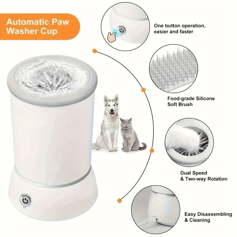 PawRinse™: Automatic Pet Foot Cleaner