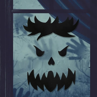HexHaunt™: Halloween Window & Door Stickers