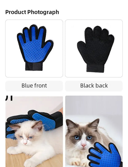 PawGleam™: Pet Grooming & Hair Removal Gloves
