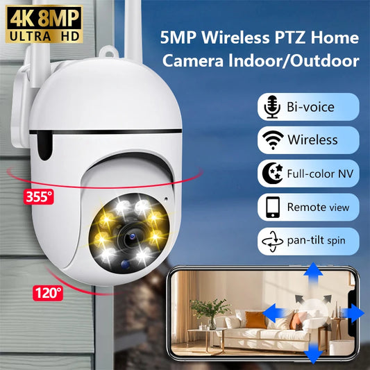 BrightSentinel™: 5MP WiFi Security Camera