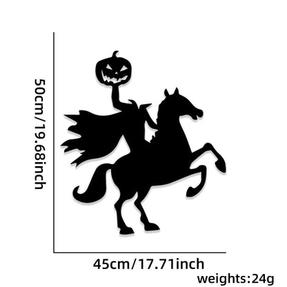 HexHaunt™: Halloween Window & Door Stickers