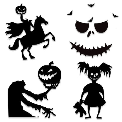 HexHaunt™: Halloween Window & Door Stickers