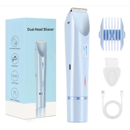 LuxeTrim™: Dual-Head Women’s Electric Shaver