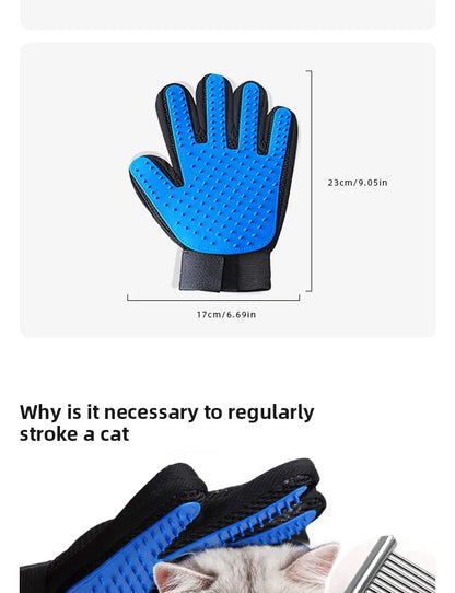 PawGleam™: Pet Grooming & Hair Removal Gloves