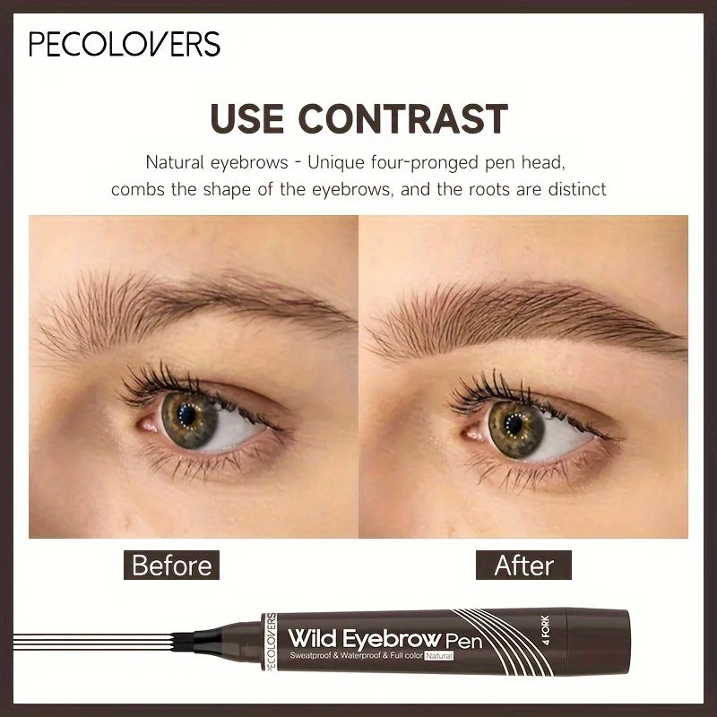 BrowMuse™: Waterproof 4-Tip Eyebrow Pen