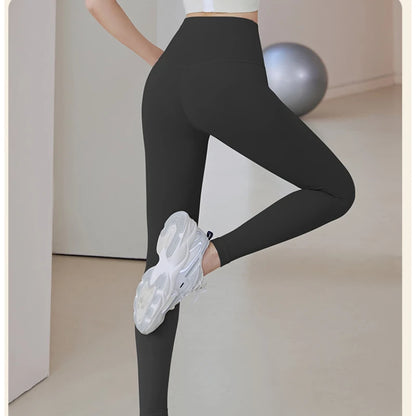 FlexAura™: High-Waisted Seamless Yoga Pants