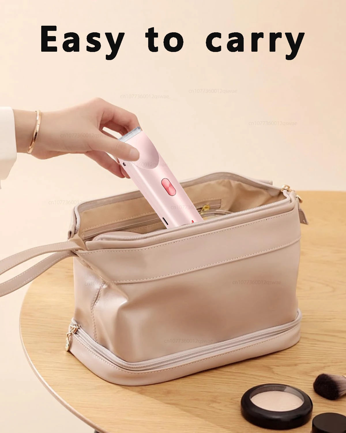 LuxeTrim™: Dual-Head Women’s Electric Shaver