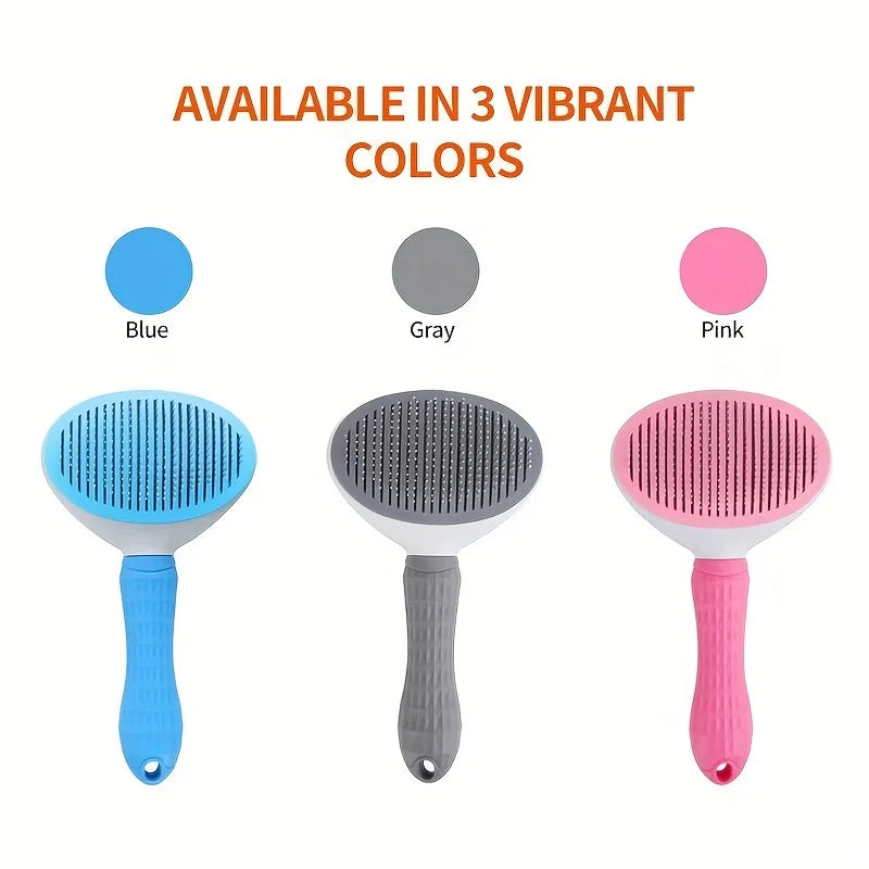 SheddyPaws™: One-Click Pet Grooming Comb