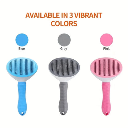 SheddyPaws™: One-Click Pet Grooming Comb