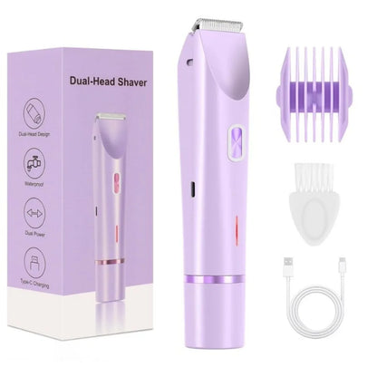 LuxeTrim™: Dual-Head Women’s Electric Shaver