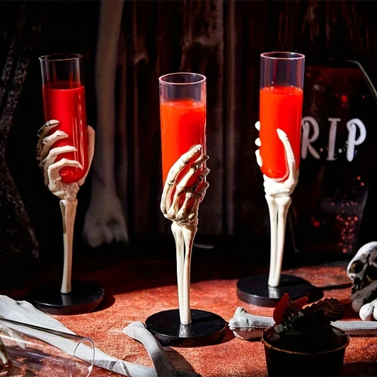 BoneChalice™: Halloween Skull Wine Glass