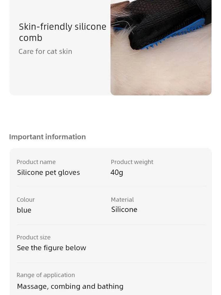 PawGleam™: Pet Grooming & Hair Removal Gloves