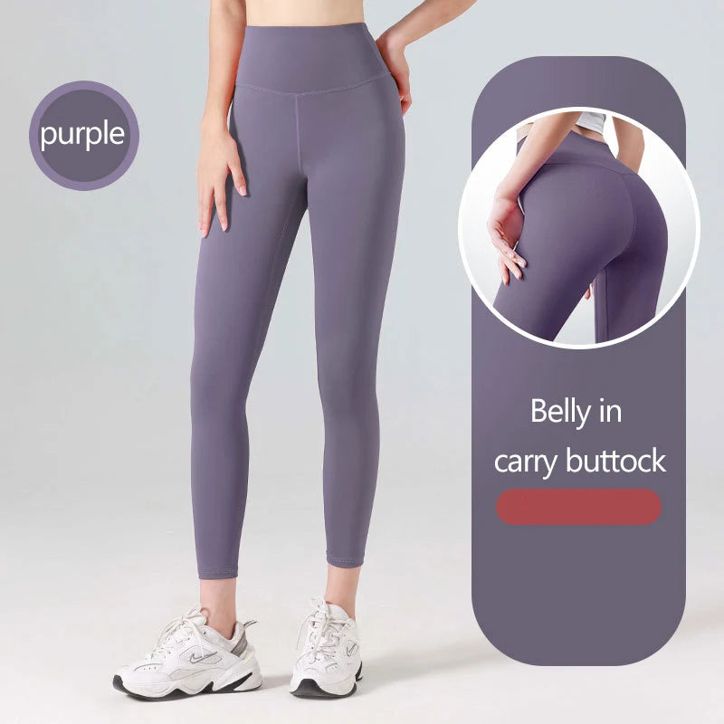 FlexAura™: High-Waisted Seamless Yoga Pants