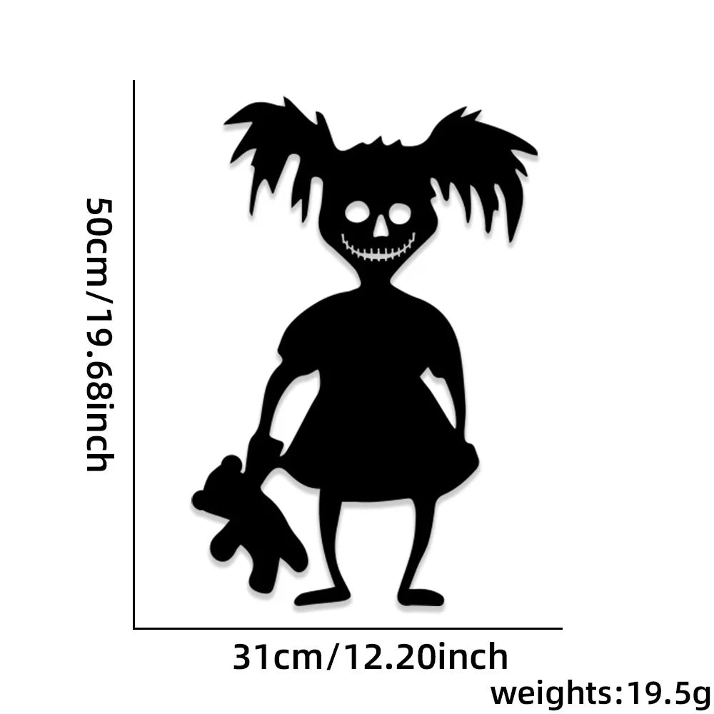 HexHaunt™: Halloween Window & Door Stickers