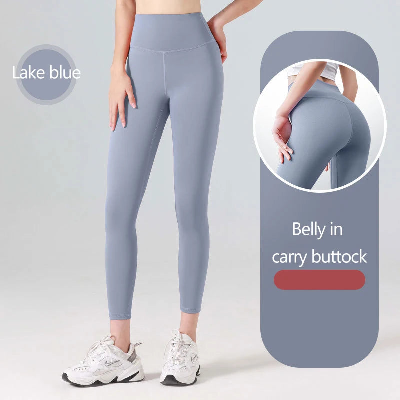 FlexAura™: High-Waisted Seamless Yoga Pants