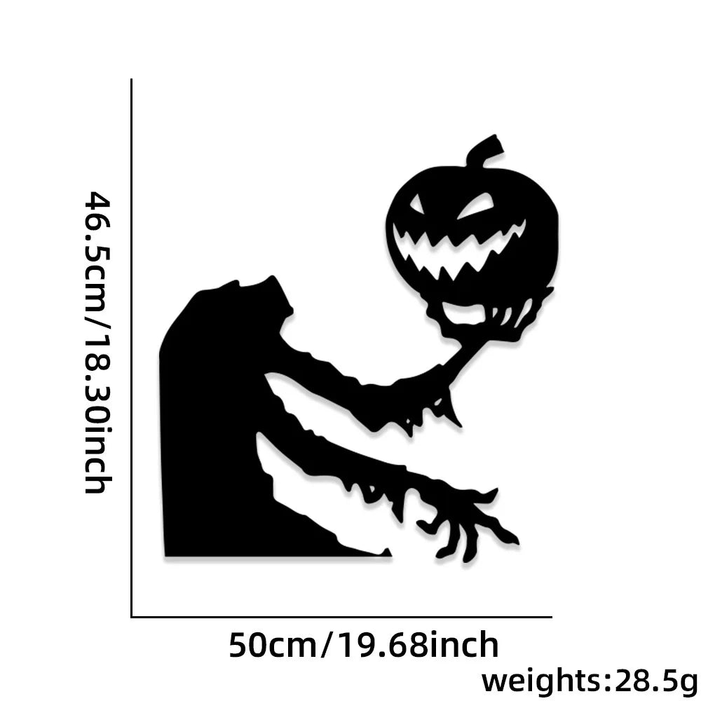 HexHaunt™: Halloween Window & Door Stickers
