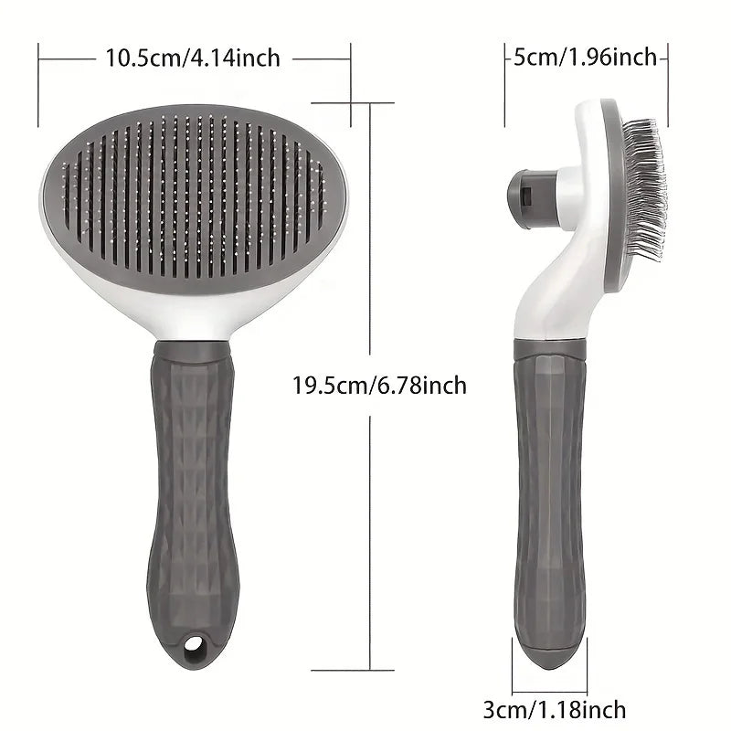 SheddyPaws™: One-Click Pet Grooming Comb