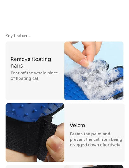 PawGleam™: Pet Grooming & Hair Removal Gloves