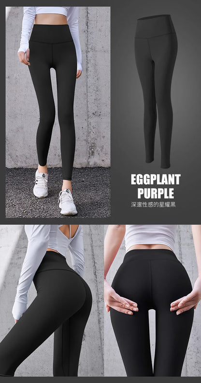 FlexAura™: High-Waisted Seamless Yoga Pants