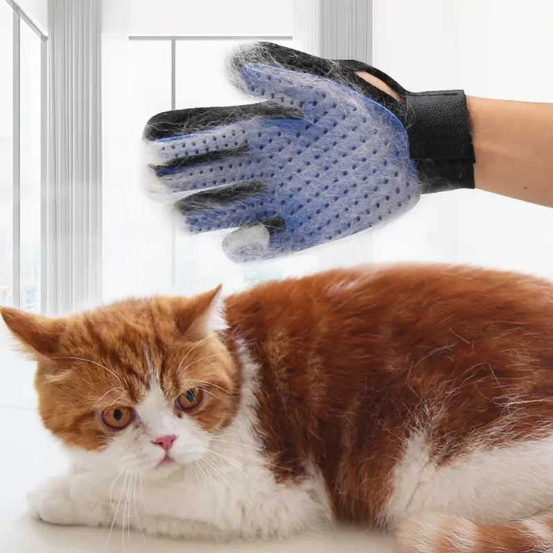 PawGleam™: Pet Grooming & Hair Removal Gloves
