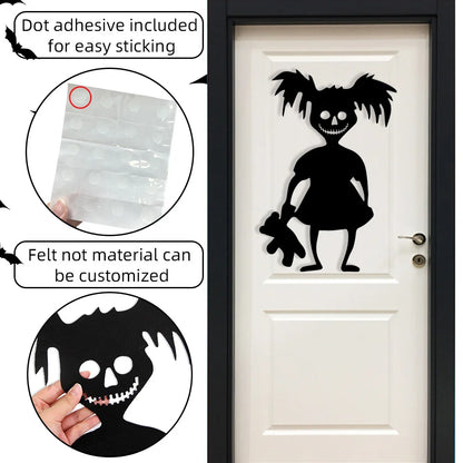 HexHaunt™: Halloween Window & Door Stickers