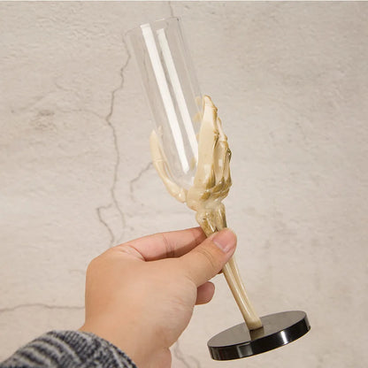 BoneChalice™: Halloween Skull Wine Glass